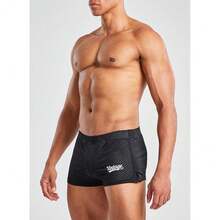Mens 3 Inch Athletic Workout Short Mesh Running Workout Gym Shorts - 黑色 - 查看 5