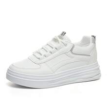 Women Skateboarding Shoes - W1788-white Grey - View 7