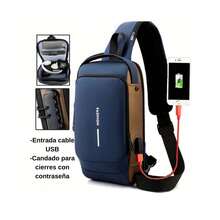 Men Crossbody Bags - Royal Blue - View 5