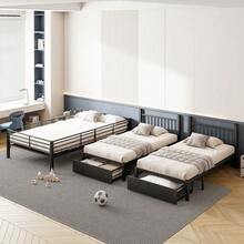 Bed Frames - Black + Metal + 140cm*200cm - View 4