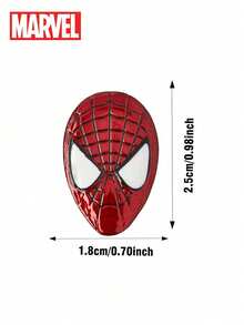 1PC Marvel Officially Licensed Avengers Enamel Pins Featuring Iron Man Spider Man Thor Punisher And Avengers Logo Vintage Metal Badge Designs Collectible Lapel Pins For Backpacks Jackets And Bags Ideal Gifts For Fans Friends And Family - Multicolor - View 9