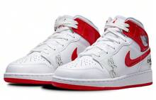 Jordan 1 Mid Rookie Season GS Same Paragraph For Men And Women - Unisex - View 3