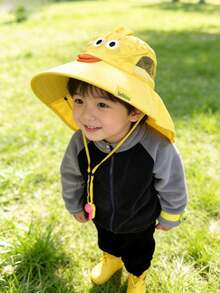 新款儿童遮阳帽，男女童夏季防晒帽，大帽檐，轻薄透气，时尚独特 - 帽子 - 查看 16