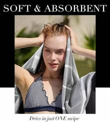 2 Packs Turkish Beach Towels Quick Dry Sand Oversized Bath Pool Swim Towel Large XL Big Blanket Adult Travel Essentials Cruise Accessories Must Haves Vacation Stuff - 較薄的貂皮綠松石 - 查看 11