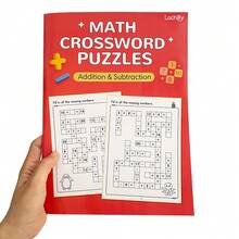 Lachilly Math Puzzle Workbook, Practice Addition And Subtraction, Suitable For Smart Kids, Teens And Children, Math Games, Kids Thinking Training Book, Kindergarten & Elementary School Supplies - Multicolor - View 12