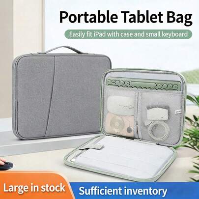 11-13 Inch Padded Tablet Sleeve, Protective Tablet Carrying Case