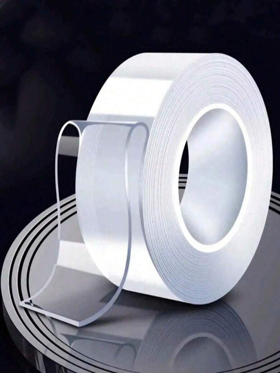 5m Super Sticky Double-Sided Tape, Nano Adhesive, Multi-Scene Applicable, Trimmable - Multicolor - View 1