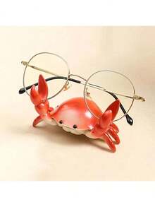 1pc Multi-Function Crab Shaped Desktop Storage Box - Phone Holder, Pen Cup, Glasses Rack, Jewelry Tray, Cute Office Decor, Home Desk Accessory, Unisex Unique Gift, Study & Work Station Supply (Fashionable And Space-Saving) - Multicolor - View 16