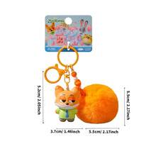Miniso Móc khóa hộp bí ẩn Disney Zootopia Judy/Nick - Các nhân vật khác Hình dạng dễ thương + Phụ kiện hình quả bóng Đa năng Móc khóa/Móc túi (1 cái giao ngẫu nhiên) - Nhiều màu - Xem 11