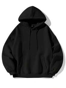 Vintage Michaelss Jacksonss Double Sided Print Hoodie Men WoWomen's Hop Punk Rock Sweatshirt Autumn Winter Casual Oversized Hoodies- Autumn And Winter Wear, Great College Students And Street Fashion Enthusiasts - màu đen - Xem 2