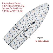 Ironing Board Cloth Thickened Universal Ironing Board Cover Pad Laundry Supplies Resistant Scorch Printed Padded - Multicolor 10 - View 14