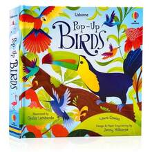 Usborne Pop-Up Birds 3D Book, Interactive Bird Wildlife Picture Book, Early Educational Learning, Cognitive & Spatial Imagination Development, Science Discovery, Sturdy Hardcover Board Book For Preschool - Multicolor - View 1