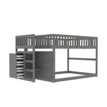 Kids Bed Frames, Headboards & Footboards - Gray + Wood + 140cm*200cm - View 8