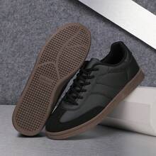 2026新款休闲运动鞋，百搭时尚网球鞋，透气软底春季男士鞋 - 黑色 - 查看 6
