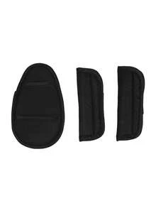 3件装婴儿安全汽车座椅安全带护垫 通用婴儿推车肩带护套 柔软汽车安全带垫 婴儿车肩部保护垫 - 多色 - 查看 10