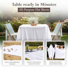 Flat Sheets - White - View 6