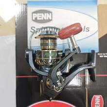 Carrete de pesca de metal PENN nuevo, carrete giratorio adecuado para pesca en agua salada y dulce, con arrastre suave - Multicolor - Ver 10