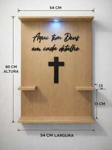 Religious Wall Oratory For Holy Image, Prayer Corner - 1PC - 查看 4