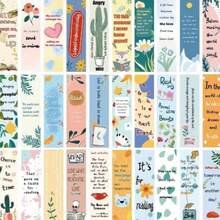 10pcs Bookmarks, Suitable For Readers As Page Markers. Applicable For School Supplies, Can Be Used As Elegant Gift Accessories With Note Cards, Girls Game, Cartoon, Scrapbooking Supplies, Room Decor Stickers, Korean Pop Music - Multicolor - View 1