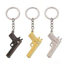 1 Peça Chaveiro Metálico Criativo Mini, Acessório de Carro Masculino, Pingente de Chaveiro Modelo de Simulação - Multicolorido - Visão 1