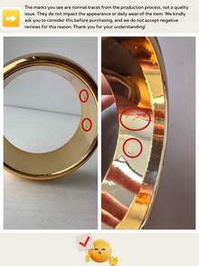 3pcs Set Exaggerated Asymmetrical Resin Semi-Transparent Bracelet For Women, Unique & Versatile - Multicolor - View 8