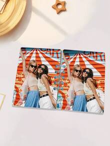 1/5pcs Customized Photo Notebook, Pet Photo Notebook, Personalized Portrait Notebook, Souvenir, Gift For Friends, Son, Daughter, Students For Back To School, Graduation, Convenient And Portable Customizable Notebook School Supplies, Daily Planner - Multicolor - View 3