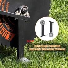 Patented Rolling Lawn Coring Aerator Yard Grass Pulling Plugs Manual Aeration Tool Push Roller Rotary Compacted Garden Soil Loosening - 完整產品 - 查看 6