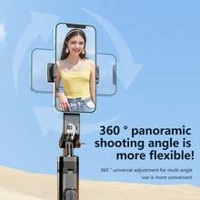 Gậy selfie 1.3m, bốn chân đế với giao diện 1/4 inch, thanh thép không gỉ, điều khiển từ xa Bluetooth, monopod dành cho điện thoại, máy ảnh, vlog. - Xem 4