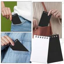 Adecortalk 12 Pcs Mini Notebook for Small Pocket Note Books Bulk Black Notebooks Small Spiral Notepad Memo Note Pads for Adult Work Home Office School Classroom Party Favor Supplies - como en la imagen - Ver 6
