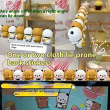 Hình dán hoạt hình dễ thương hình gấu và gấu trúc Yier Bubu Dudu - Thích hợp để trang trí màn hình điện thoại, máy tính bảng, máy tính, làm quà tặng Ngày Valentine, Ngày của Mẹ, quà tốt nghiệp. - Nhiều màu - Xem 8