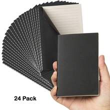Bộ 24 cuốn sổ tay mini, giấy kẻ dòng dành cho sinh viên, bìa mềm, bộ sổ nhật ký du lịch, sổ ghi chú nhỏ để viết và vẽ, sổ tay theo chủ đề. - Phối màu - Xem 4