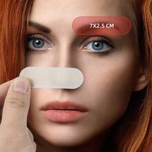 10片眉毛纹身贴纸，逼真肤色印刷眉线练习贴，永久硅胶纹身训练工具 - 彩色 - 查看 3