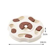 1PC Dog Puzzle Toys Slow Feeder, Interactive IQ-Enhancing Food Dispenser, Non-Slip Slow Eating Bowl, Cat And Dog Food Game, Durable And Easy To Clean, Anti-Choking Function, Slow Feed Treat Dispenser, Suitable For Small To Large Dog Breeds For Intelligence Training. - 彩色 - 查看 19