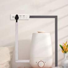 1個 3公尺/118.11英吋 軟PVC地板電纜保護套，耐用電纜管理，辦公室電纜保護器，地板線路整理器，高品質自黏式電纜保護套 - 300x5.5cm - 查看 8