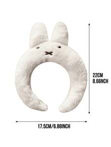 柔软蓬松的白色毛绒兔耳发箍 - 简约短款，可爱兔耳，适合青少年日常发型、自拍/居家穿搭，是送给朋友/爱人的绝佳礼物，也是独特的节日/日常礼物。 - 發箍 - 查看 10