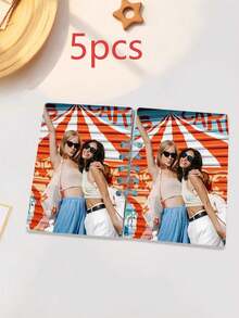1/5pcs Customized Photo Notebook, Pet Photo Notebook, Personalized Portrait Notebook, Souvenir, Gift For Friends, Son, Daughter, Students For Back To School, Graduation, Convenient And Portable Customizable Notebook School Supplies, Daily Planner - Multicolor - View 9