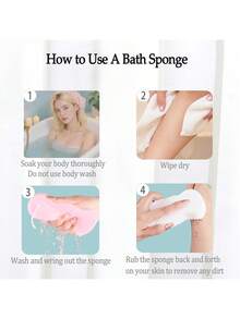 3/2/1 cái, Bông tắm tẩy tế bào chết, Bông tắm tẩy tế bào chết thần kỳ, Bông tắm làm sáng da, Bông tắm tẩy tế bào chết siêu mềm 3D, Bóng tắm tẩy tế bào chết nhẹ nhàng phù hợp cho mặt và toàn thân, có thể tái sử dụng. - Nhiều màu - Xem 7