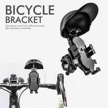 Motorcycle Thickened Sunshade Phone Holder, Bicycle Navigation Sun/Snow/Frost Protection Phone Mount, Electric Motorcycle Anti-Shake Phone Bracket, Convenient Riding Phone Clip, Motorcycle Phone Holder - Black - View 9