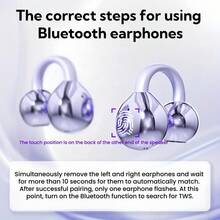 Open-Ear Clip-On Earbuds With Built-In Microphone, Sports Headphones, Type-C Charging Port, (USB Charging Cable Not Included) - one-size - View 6