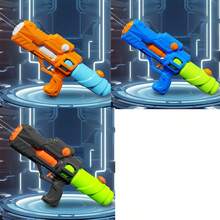 2026 1pc Hot-Selling Mecha Style High-Pressure Multi-Nozzle Large Capacity Water Gun, Long Range Leak-Proof Thickened Durable Water Blaster, Adult Summer Beach Pool Water Fight Toy, Songkran Festival Outdoor Water Play Toy, Birthday Gift, Ideal Gift, Gift, Summer , Summer Battle Toy - Multicolor - View 8