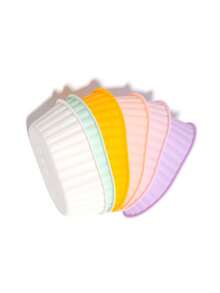 椭圆形芝士蛋糕模具，可重复使用的蛋糕和甜点杯，硅胶焦糖布丁烘焙碗，椭圆形布丁烘焙盘 - 适用于烘焙甜点 - 查看 10