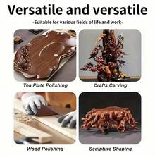 木工砂纸片、角磨机砂光抛光垫、木工砂光工具、抛光轮 - 彩色 - 查看 11