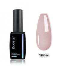 KODI JYJ 12ml 天然橡胶底油指甲油，半永久 UV LED 裸色底油指甲油，果冻色底油指甲油，混合凝胶 - 彩色 - 查看 20