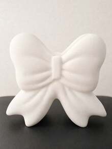 1 pieza Jarrón con lazo rosa/blanco, jarrón decorativo, adecuado para la mesa del comedor, decoración del hogar/sala de estar - A - Ver 8