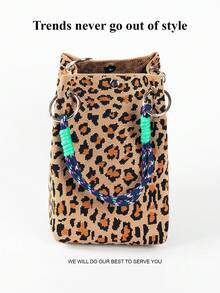 Tas tangan wanita kasual colorblock ini menampilkan desain pegangan tali anyaman hitam dan putih, sangat cocok untuk wanita pekerja, guru, dan pelajar. - Butter Yellow - View 4