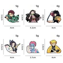 Anime Badge Cartoon Character Enamel Pin Backpack Decoration Gift - Upper Moon Three - View 3