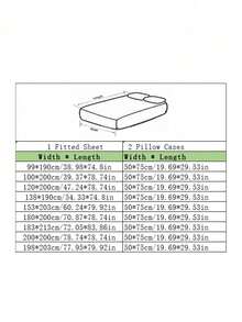 1 bộ ga trải giường mềm mại, chống thấm nước, thích hợp cho phòng ngủ. - trắng - Xem 2