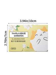 1pc/3pcs/6pcs Timifull Facial Oil Blotting Papers, Face Oil Absorbing, Fragrant Oil Control Blotting Sheets, Portable Box Of 100 Sheets - Multicolor - View 8