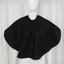 1 pieza Capa para salón de peluquería para teñir y hacer permanente, delantal para adultos para peluquería, bata para cortar y colorear el cabello que no se pega - Multicolor - Ver 11