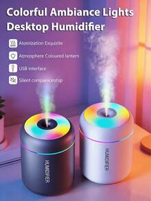 The Silent Car Fragrance Diffuser Is A Must-Have For Your Car. This Portable Car Humidifier Is Equipped With LED Mood Lighting, Available In Black And White. It Uses Ultrasonic Atomization Technology, Can Automatically Shut Off, And Allows You To Add Essential Oils. Suitable For Cars, Offices, Bedrooms, And Various Environments. - Black and White - View 2